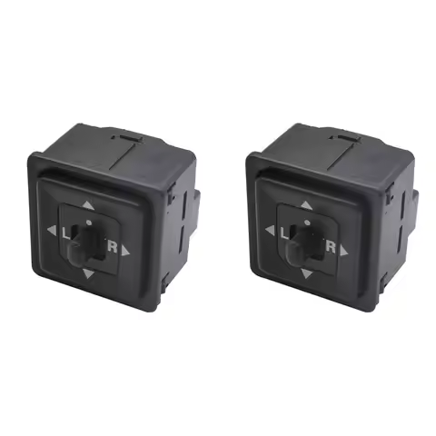 Excellent-2X Side Rearview Mirror Switch Knob MB561810 For Mitsubishi Pajero Montero V31 V32 V33 V43