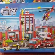CITY BLOCKS 6064 FIRE ENGINE HEADQUARTERS