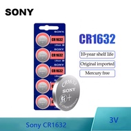 Sony CR1632 Button Cell Battery For Watch Car Remote Key cr 1632 ECR1632 GPCR1632 3v Lithium Battery