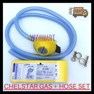 Chelstar LPG Low Pressure Gas Regulator &amp; Hose Set / Kepala gas pipe set