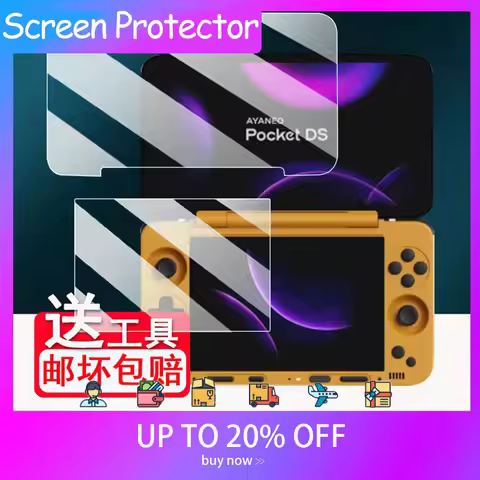 2pcs Screen Protector Shield Film for AYANEO Pocket DS version Protective Anti-Scrach Cover Film