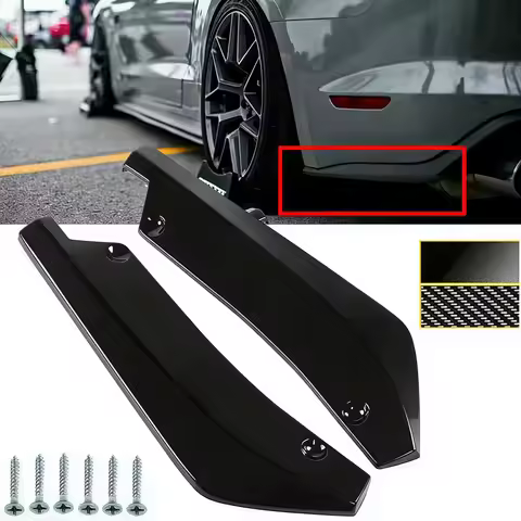 Car Front Rear Bumper Strip Lip Spoiler Diffuser Splitter Scratch Protector for Subaru Impreza WRX S