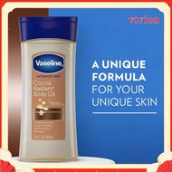 【in stock】Vaseline Intensive Care Cocoa Radiant For Glowing Skin Body Oil Lasting Care Body Essence 