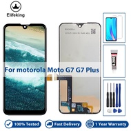 6.2"New LCD For Motorola Moto G7/G7 Plus LCD Display Touch Screen Digiziter Assembly Replacement 100% Tested Well No Dead Pixel