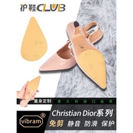Dior Sole Sticker Suitable for CD Home Dior Women's Shoes Slippers Anti-Wear Mute Leather Outsole Pr