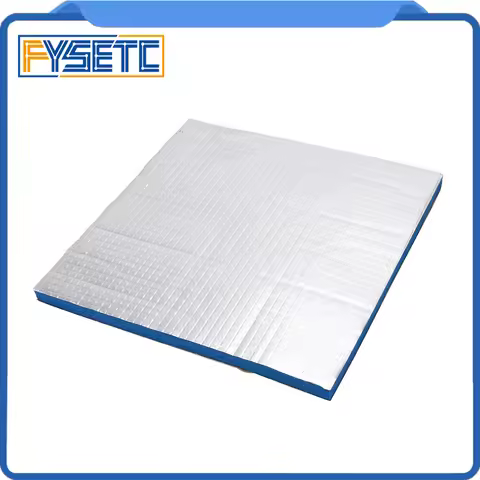 1PC Heat Insulation Cotton Blue 200/220 10mm Thick3D Printer Heating Bed Sticker For Waohao I3 Anet 