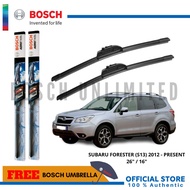 Bosch AEROTWIN Wiper Blade Set for Subaru Forester (S13) 2012- Present (26 /16)