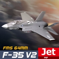 F-35 V2 Gray 64mm EDF Jet RTF