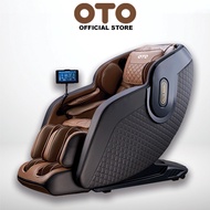 OTO Official Store OTO Prime Elite PE-10(Brown) Massage Chair 3D Smart Chip 4 Dimension Intelligent Body Scan In-Depth