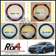 PREMIUM Car Steer Cover - Universal Mazda 6 Car Steering Wheel Cover