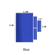 Kain Laken 9-ft jeans Lokal - Biru - Billiard Table Cloth Meja Biliar