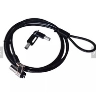 NB 3x5mm 1.8m cable sling keys for laptop dell LU-195 LU195 - security lock 1.8 meters