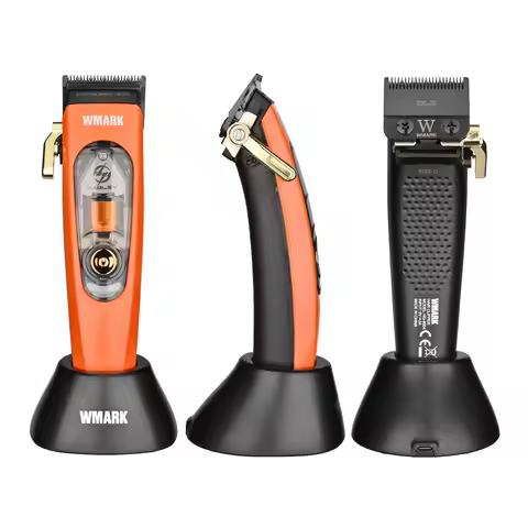 WMARK Hair Trimmer Professional Clippers Cordless Hair Cutting Machine Maglev Motor 10000 RPM Barber