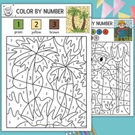 Combo of 50 Digitized Coloring Papers with Diverse Themes Model Size A5 A4 M170