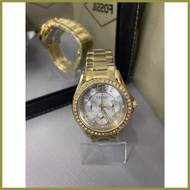 ◈ ✈ ♒ Fossil Reily Multi Function Women Watch Stainless Steel