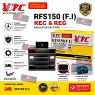RFS150 FI Regulator Rectifier REC REG Motorcycle Voltage Regulator Charging System VTC Plug & Play R
