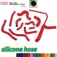 Fit AUDI 100 (S4/S6) C4(4A) AAN/ S4 91-94/S6 95-97 Silicone Radiator Exhaust Pipe  Kit