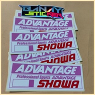 ◊ ◷ ✆ Showa ADVANTAGE SHOCK STICKER