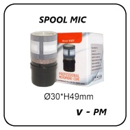 Spool Microphone Vocal kabel dan wireless - Spul Mic 30 mm V - PM