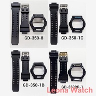 g shock Aksesori ✺CASIO G-SHOCK BAND AND BEZEL GD350 100% ORIGINAL