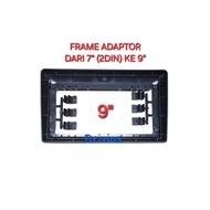 7" Inch to 9" Android Double Din Adapter Frame Universal 10-Inch/