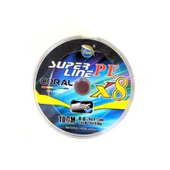 X8 ORCA PE Thread Line Coral X8ORCA Size 0.6 0.8 1.0 1.2 1.5 Multi Color 100 Meters connecting PE Li