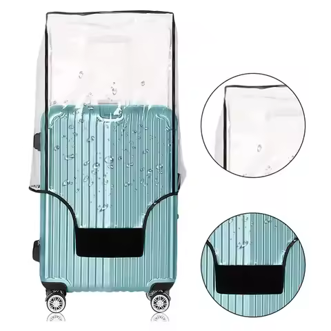 Travel Luggage Protector Case PVC Baggage Cover Suitcase Protective Cover Suitcase Case Dust Cover T