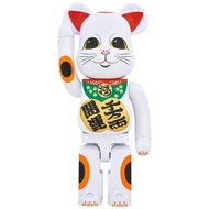 Sold bearbrick 招財貓 開運 1000% 千萬兩