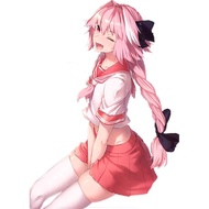 40cm astolfo Anime Nhật Bản cô gái điện thoại xe đạp nhãn dán thân ô tô Vinyl PVC miếng dán chống th