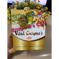 Enzyme vital Cửa Sổ Vàng Chính Hãng - Hỗ trợ Chuyển Hoá Dinh Dưỡng Tăng Sức Đề Kháng Hộp 30 Gói