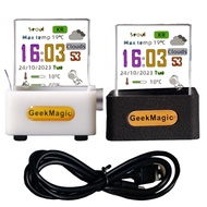 3D Hologram Cube Tabletop Decor 3D Photo Display Transparent Digital Clock Desk Decor Real-Time Smal