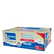 โปรว้าวส่งฟรี! แลคตาซอย นมถั่วเหลือง ยูเอชที รสหวาน 200 มล. แพ็ค 36 กล่อง Lactasoy Soy Milk UHT Sweet 200 ml X36 Boxes Free Delivery(Get coupon) โปรโมชันนม ราคารวมส่งถูกที่สุด มีเก็บเงินปลายทาง