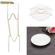 TIOMNV56H4 Wall Display Plate Fashion Stainless Steel 8" To 16"Inchs W Type Hook