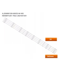 8pcs=4sets led backlight strip for Hisense 50V1F-R 50E3G 50H55E 50A52 HD500Y1U91-T0/S6 JL.D50081330-