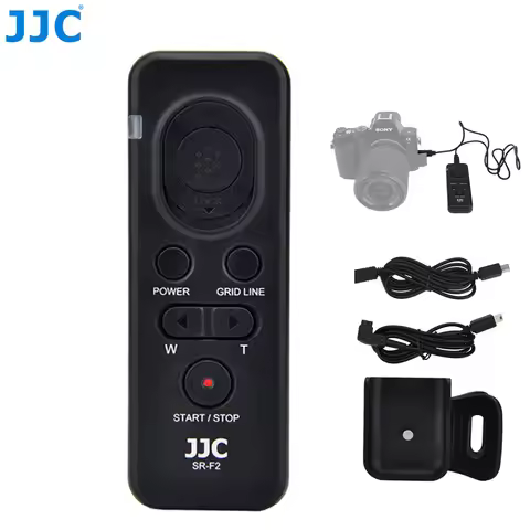 JJC RM-VPR1 Shutter Release Remote Control for Sony A7R V A7 IV A7 III A7 II RX100 V RX100M3 RX100 A