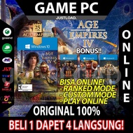 Age OF EMPIRES 4pc ANNIVERSARY EDITION FULL ONLINE AOE IV ORIGINAL