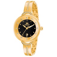 Roscani Women Gold Plated Bangle Bracelet Authentic Watch BL E97534