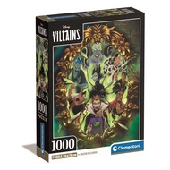 Clementoni Jigsaw Puzzle-Disney : Villains 1000 Pieces 1000 piece Made in Italy in Thailand