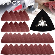 Unnicoco Sanding Pad Sand Paper 60/80/120Grit For Fein/Multimaster Oscillating Multi Tool