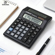 [SONONIA] Desktop Calculator Portable Large Buttons Solar Calculator Easy to Read Practical Large Di