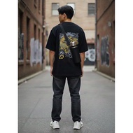 Oversize T-shirt Casual Sulam 320GSM Space Cotton