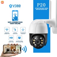 V380 Pro CCTV Camera 5MP wifi Connect to cellphone Automatic Tracking Waterproof Smart Home CCTV Wireless IP Camera