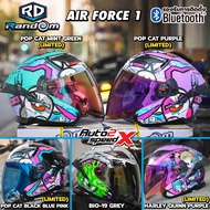 RD AIR FORCE 1 BT Helmet Best-Selling Model OPEN FACE Style