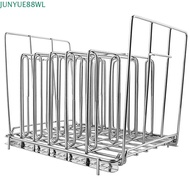 JUNYUE88WL Vide Rack Divider, Vertical Mount 5 Detachable Dividers Sous Vide Rack, Convenient Stainl