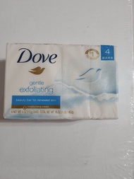 Dove Beauty Bar Soap ( Gentle Exfoliating) Selling Per Piece  113 g. each bar