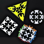 New Qiyi Gear Cube 3x3x3 Gear Cube 3x3 Pyramid Cylinder Sphere Speed Cubes Educational Toy for Child