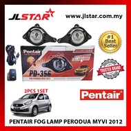 PERODUA MYVI 2012 ORIGINAL OEM FOG LAMP + SWITCH WIRERING (PD-356)