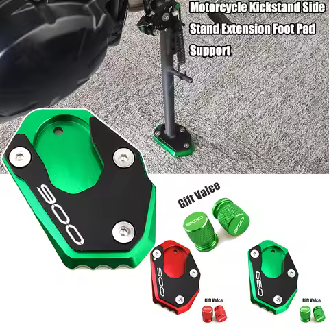 For Kawasaki Z650 Z900 Z900RS Z900SE Z 650/900/900RS Z-900 Moto Accessories CNC Kickstand Side Stand