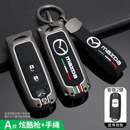 Zinc Alloy Car Key Case Protect for Mazda 2 3 5 6 Axela Atenza 2015-2019 Demio CX-3 CX-4 CX-5 CX-7 C