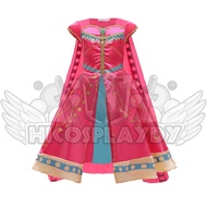hiCosplaydy Aladdin Princess Jasmine Dress Cosplay Costume